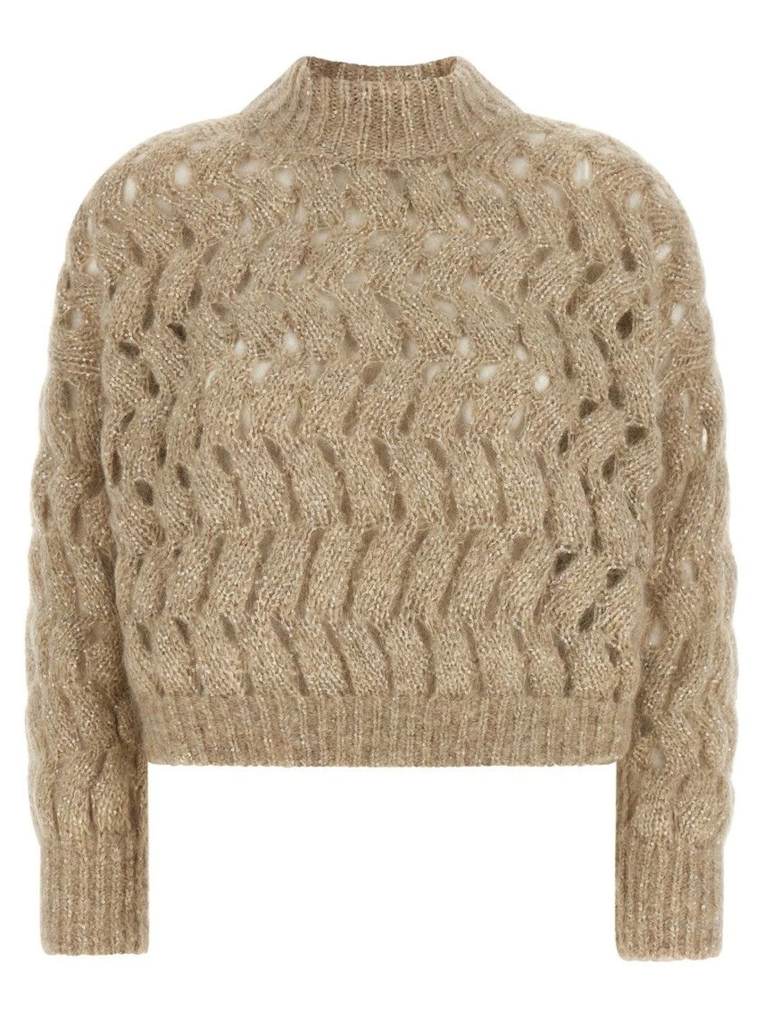 Brunello Cucinelli Women Woollen Crop Pullover-picture-24
