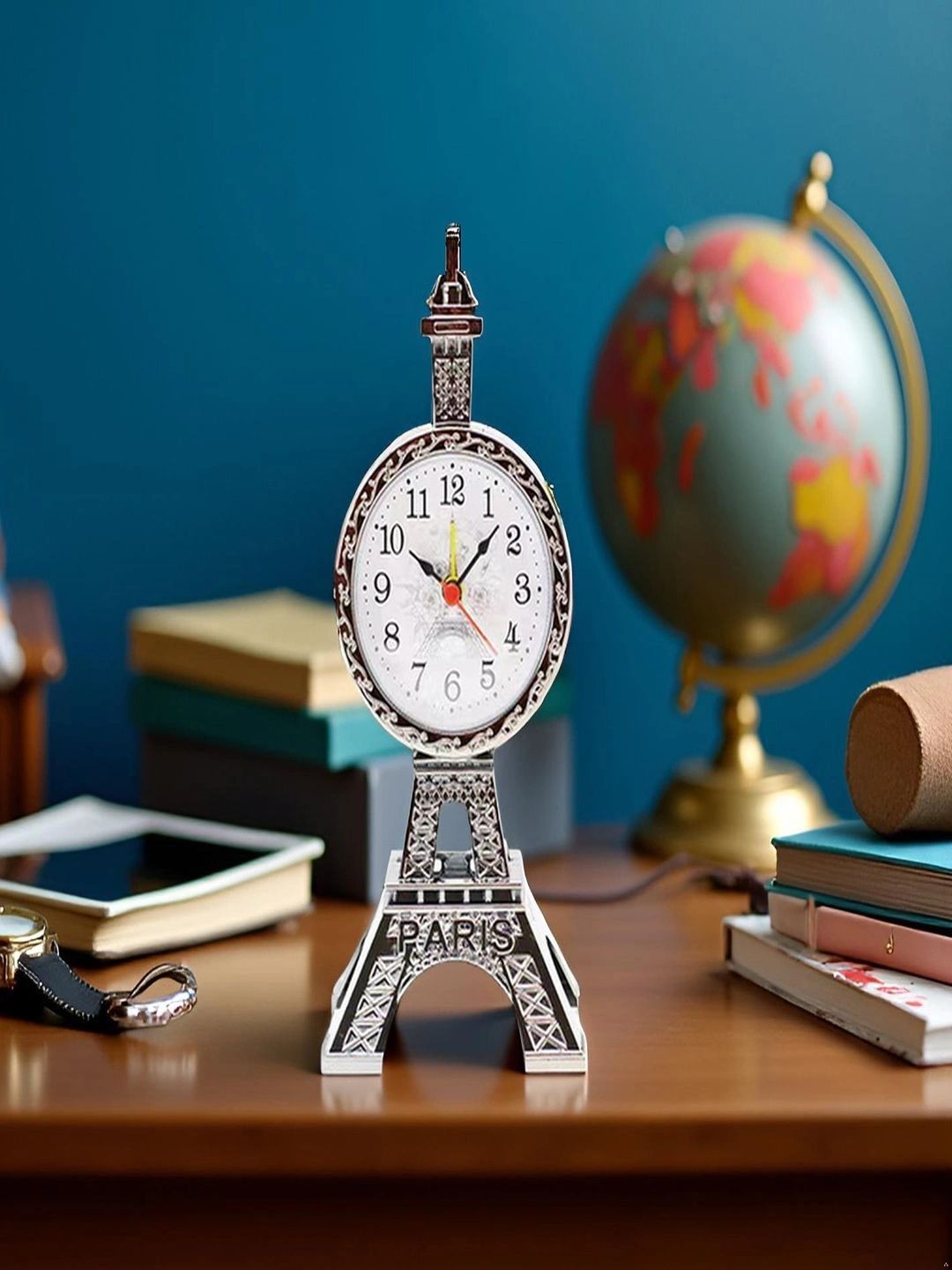 Katish Grey Quirky Table Clock-picture-46