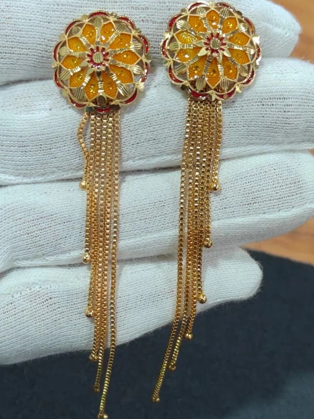 EvoraJewel Floral Drop Earrings-picture-45