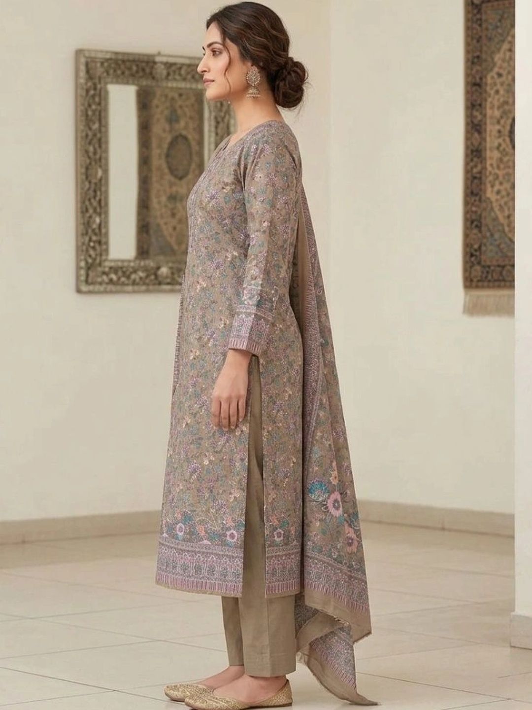 Kriti Printed Unstitched Dress Material-picture-28