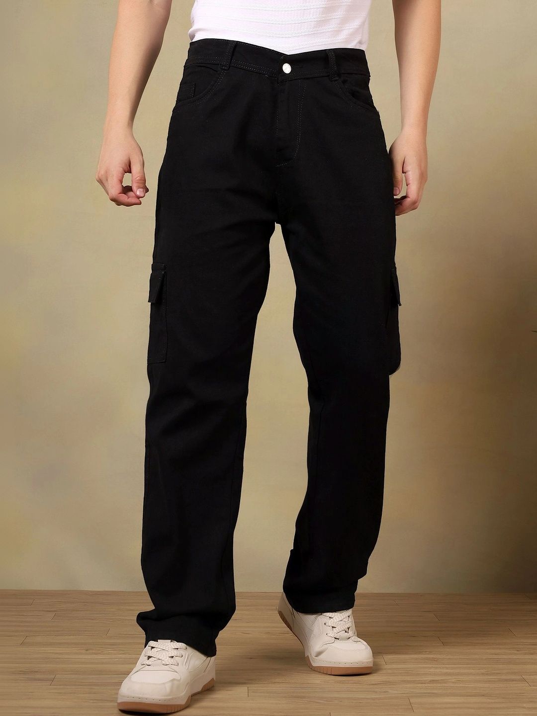 Metronaut Men Classic Cargos Trousers-picture-33