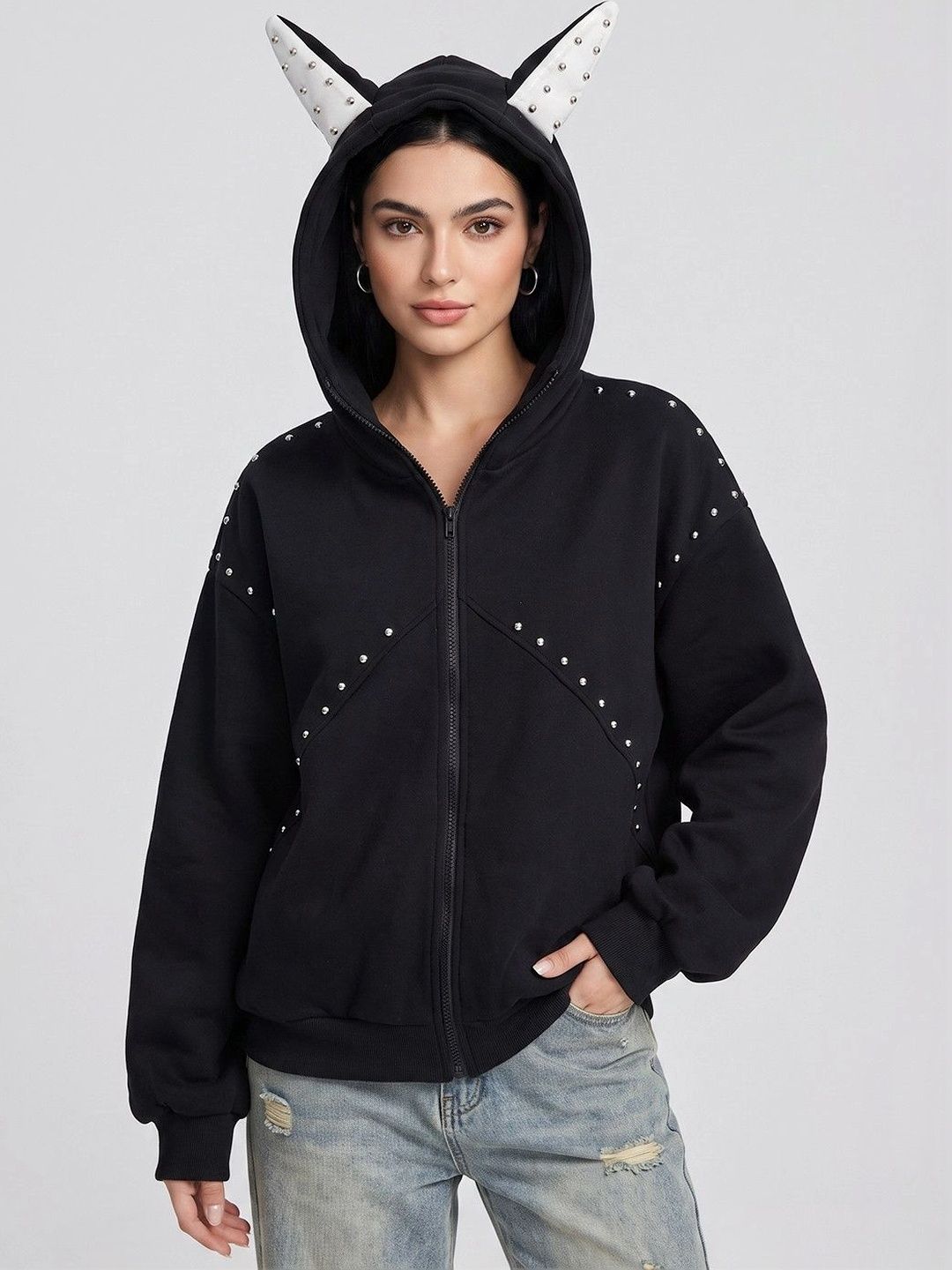 Suo Women Woven Jacket-picture-43