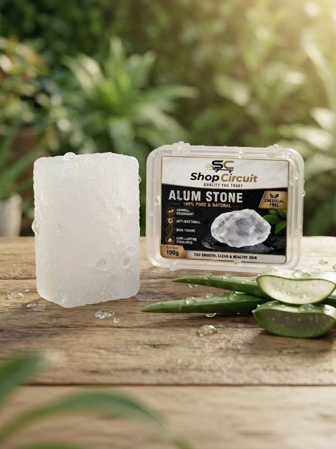 ShopCircuit Pure Alum Stone - 100 g-image-17