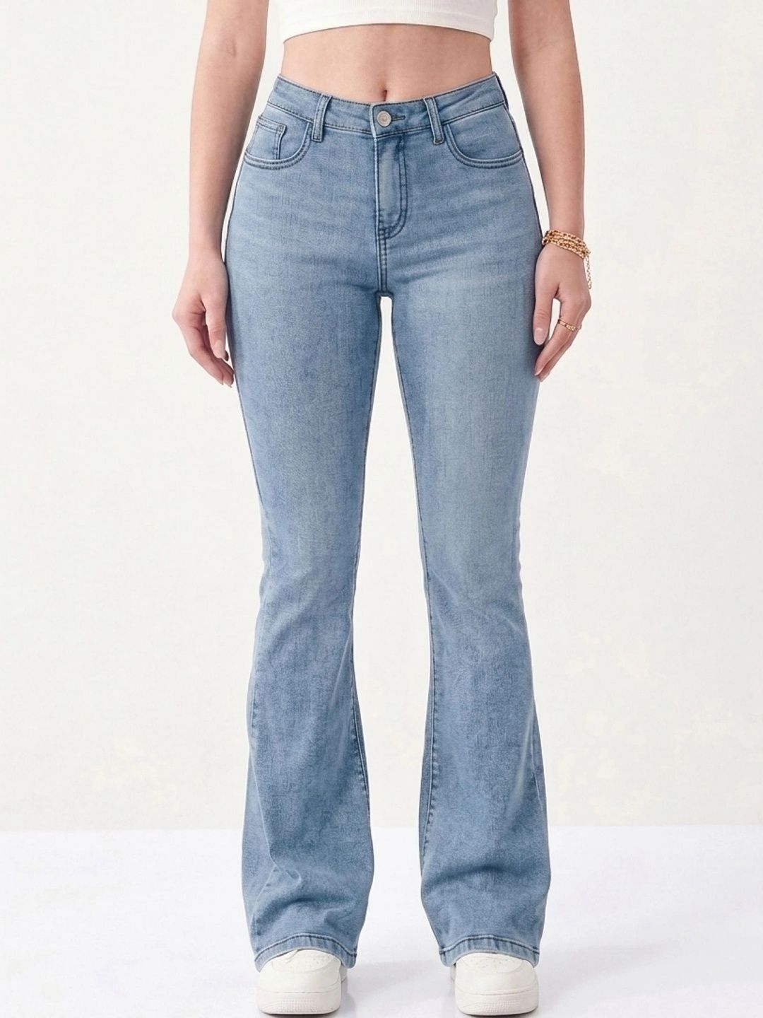 VARNI ENTERPRISE Women Jean Bootcut High-Rise Stretchable Jeans-picture-15