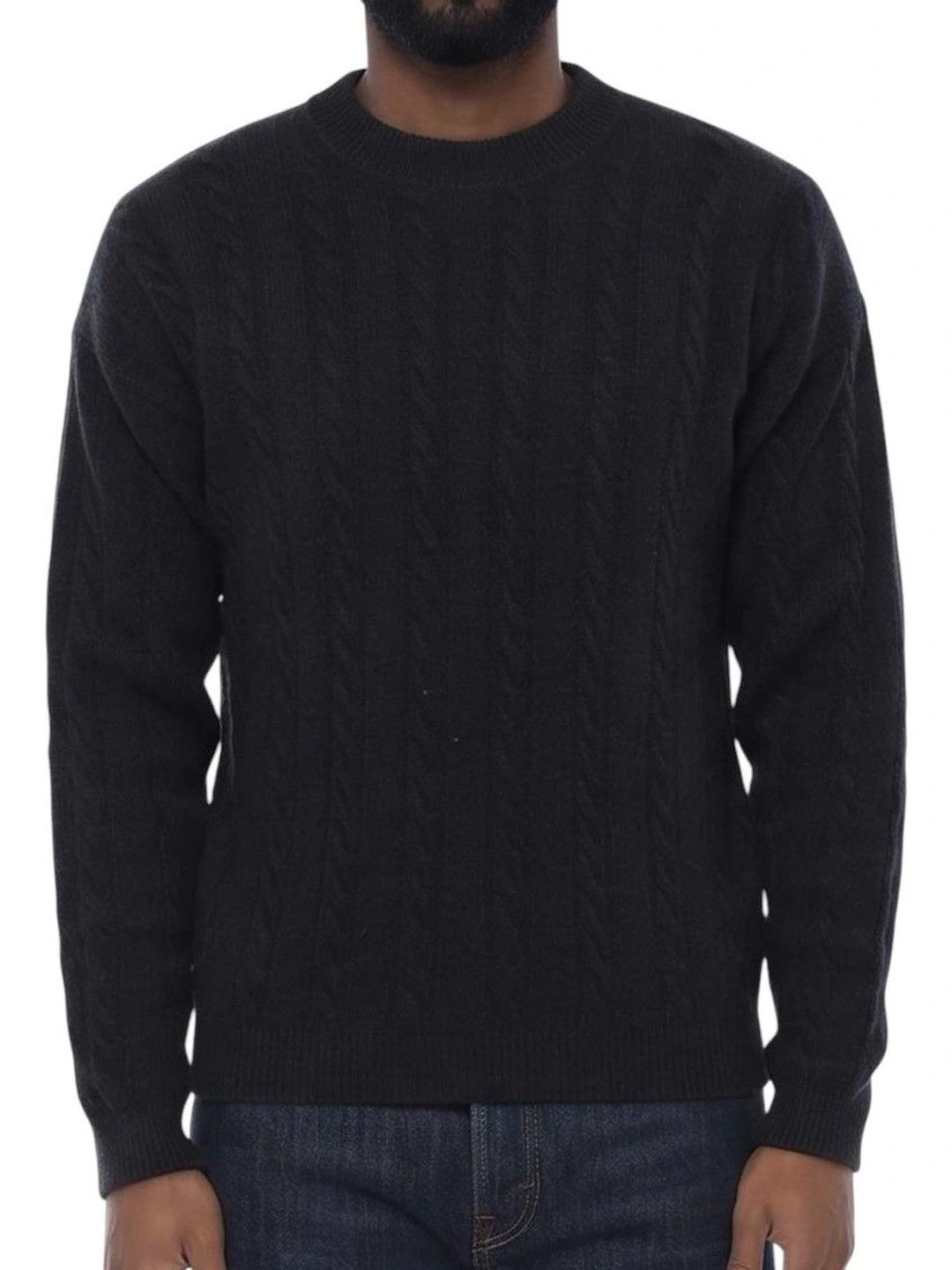 Woolrich Men Cable Knit Woollen Pullover-picture-32
