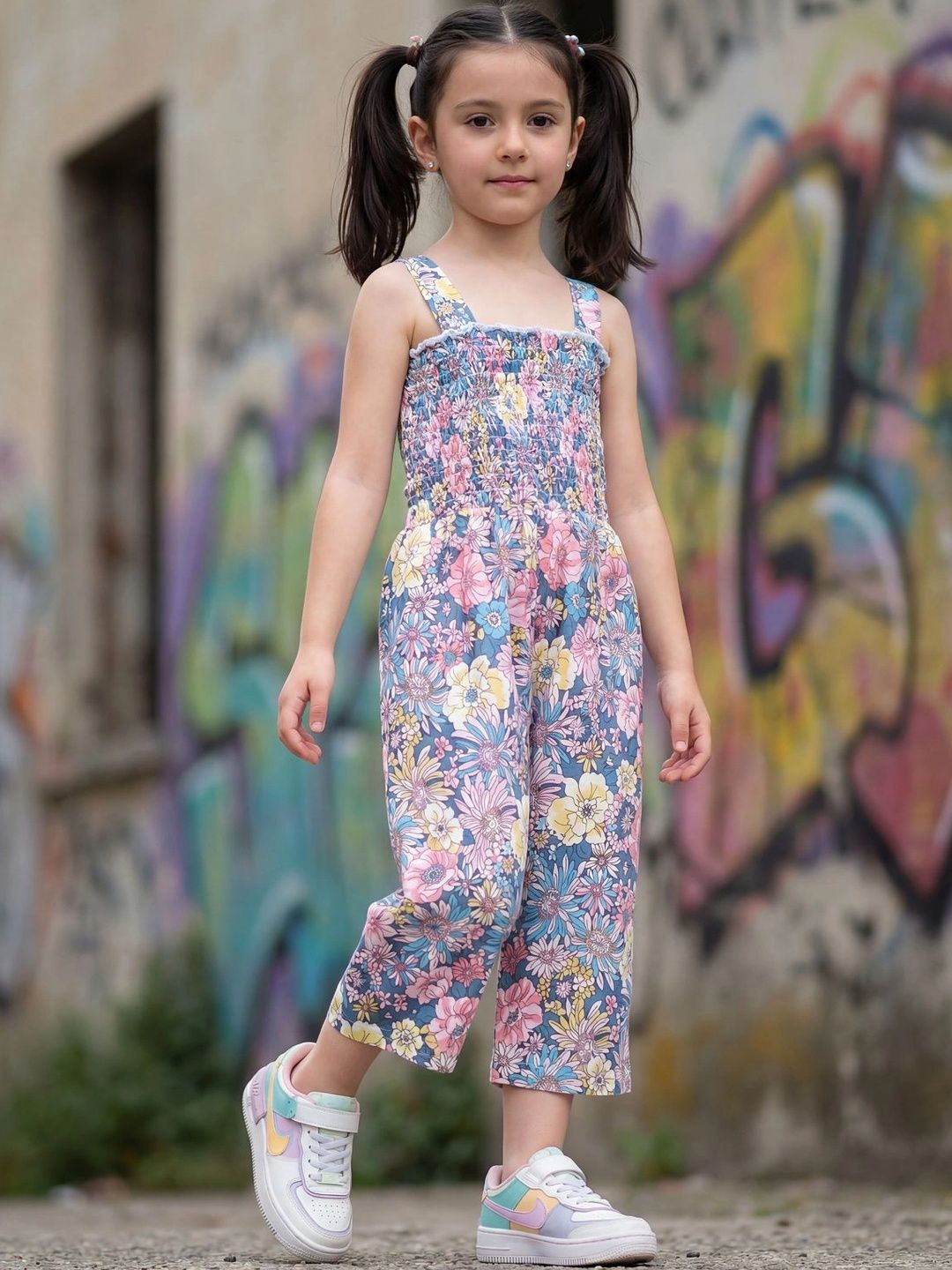 HELLCAT Girls Printed Basic Jumpsuit-picture-32