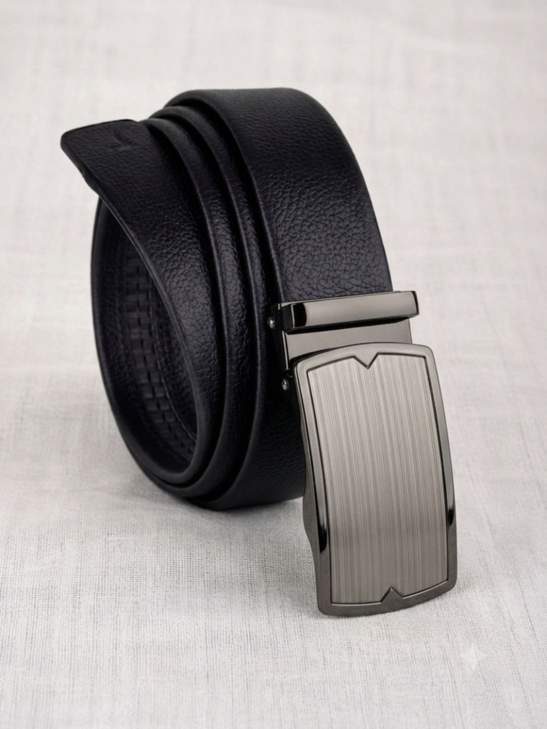 Pacific Gold Men Textured PU Formal Belt-picture-27