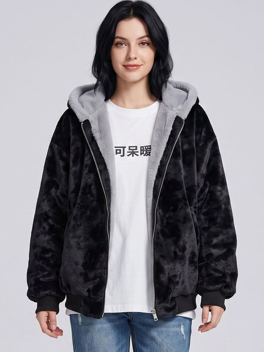 Suo Women Insulator Bomber Jacket-picture-27