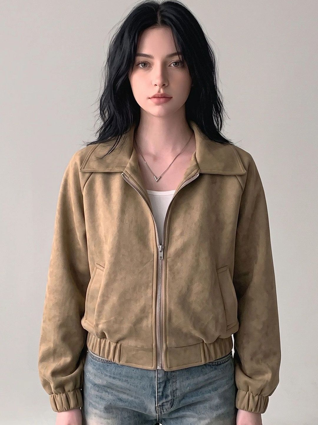 Suo Women Bomber Jacket-picture-28
