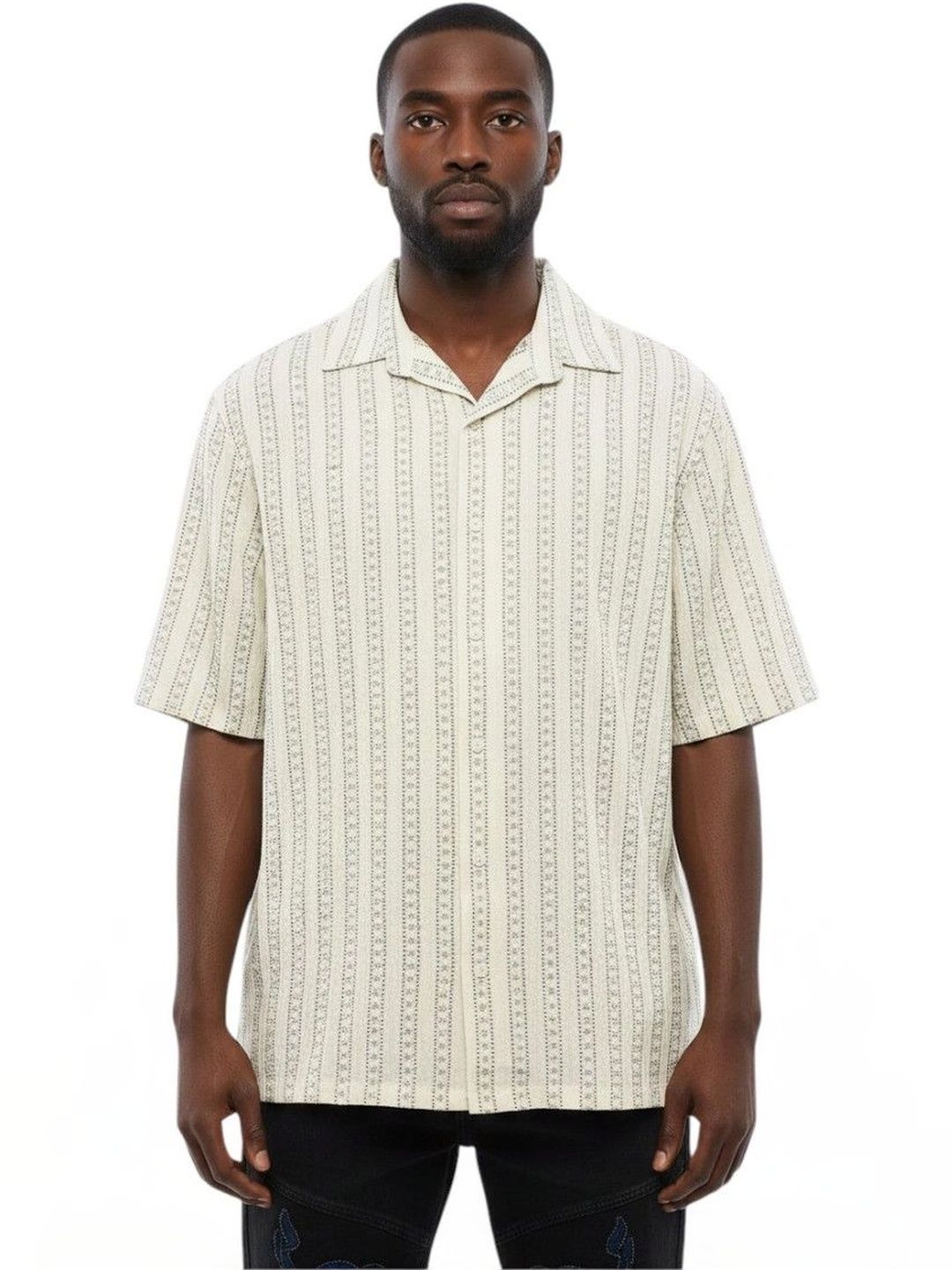 Off-White Men Striped Casual Shirt-picture-45