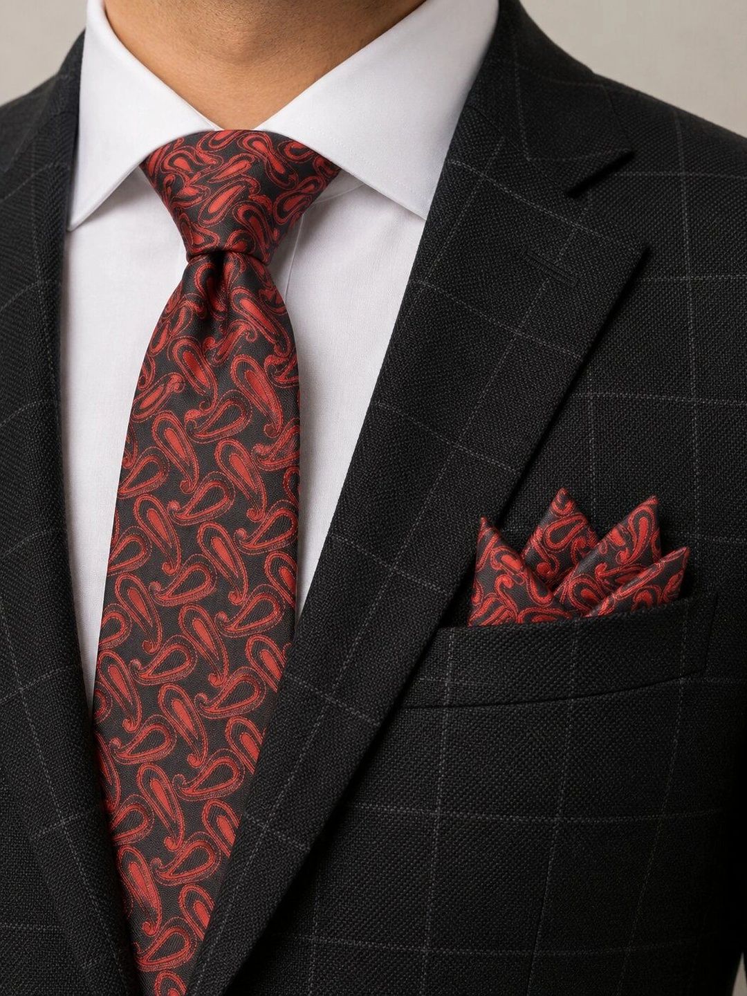 Cazzano Men Printed Broad Tie-picture-39