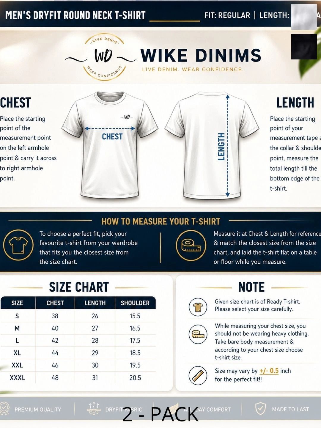 WIKE DENIMS Men 2 Printed T-shirt-picture-31