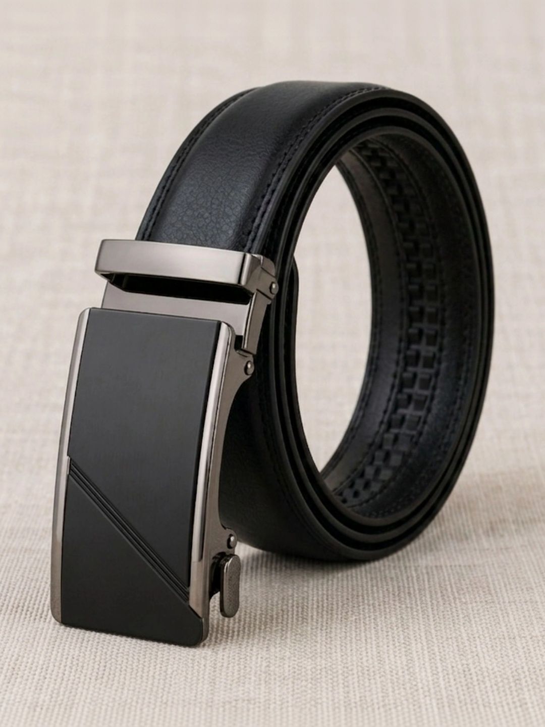 Pacific Gold Men Textured Formal Belt-picture-19