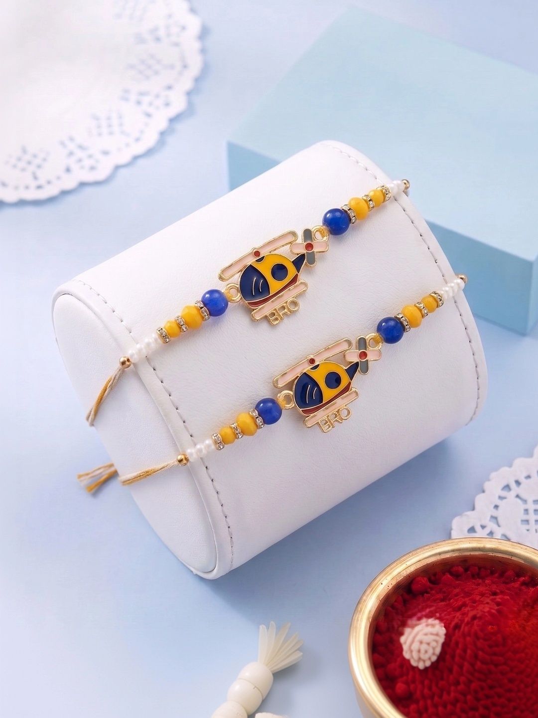 MEIRA JEWELLERY Thread Rakhi-picture-15