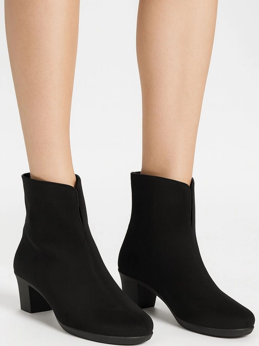 The Roadster Lifestyle Co Women Round Toe Zip Regular Boots-picture-42