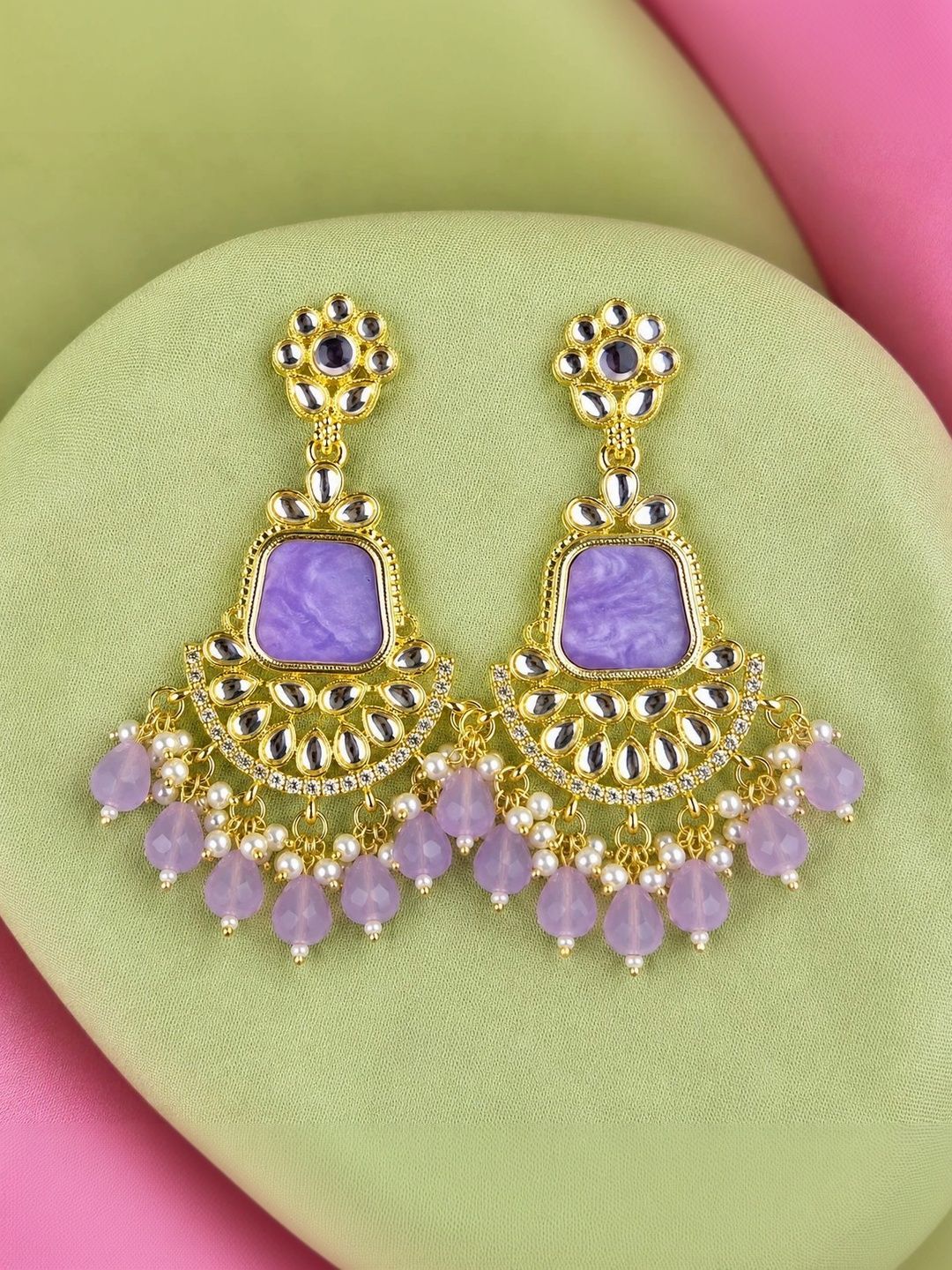 Fashion Theme Geometric Drop Earrings-picture-25