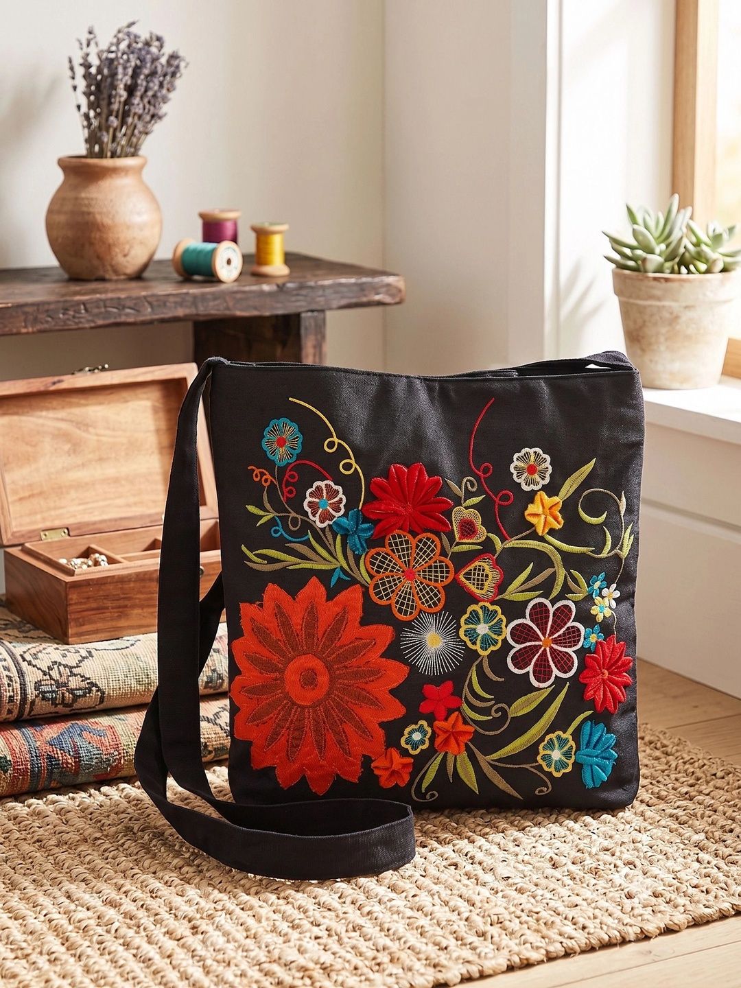 FUSIONARI Structured Shoulder Bag-picture-22