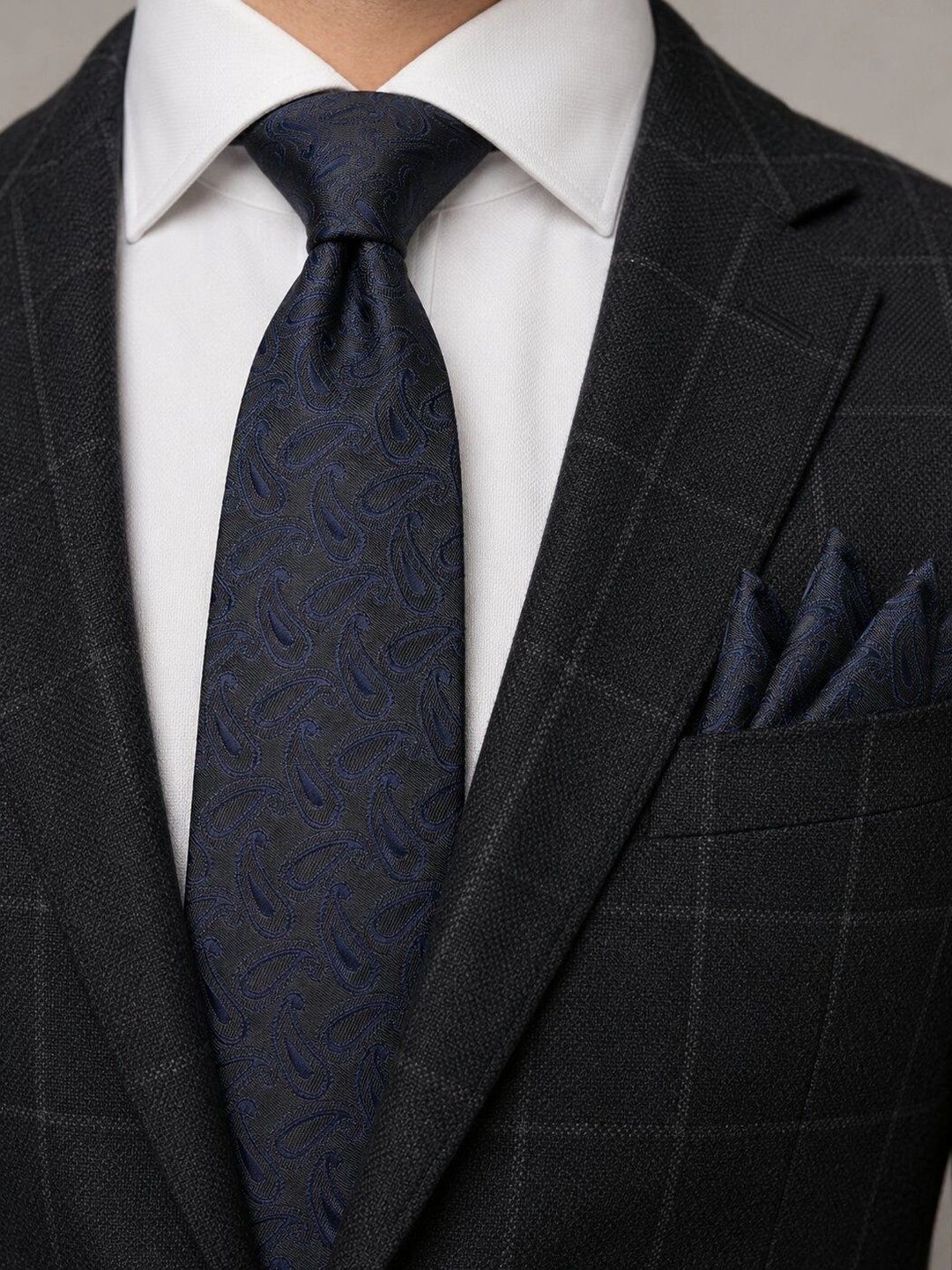 Cazzano Men Printed Broad Tie-picture-40