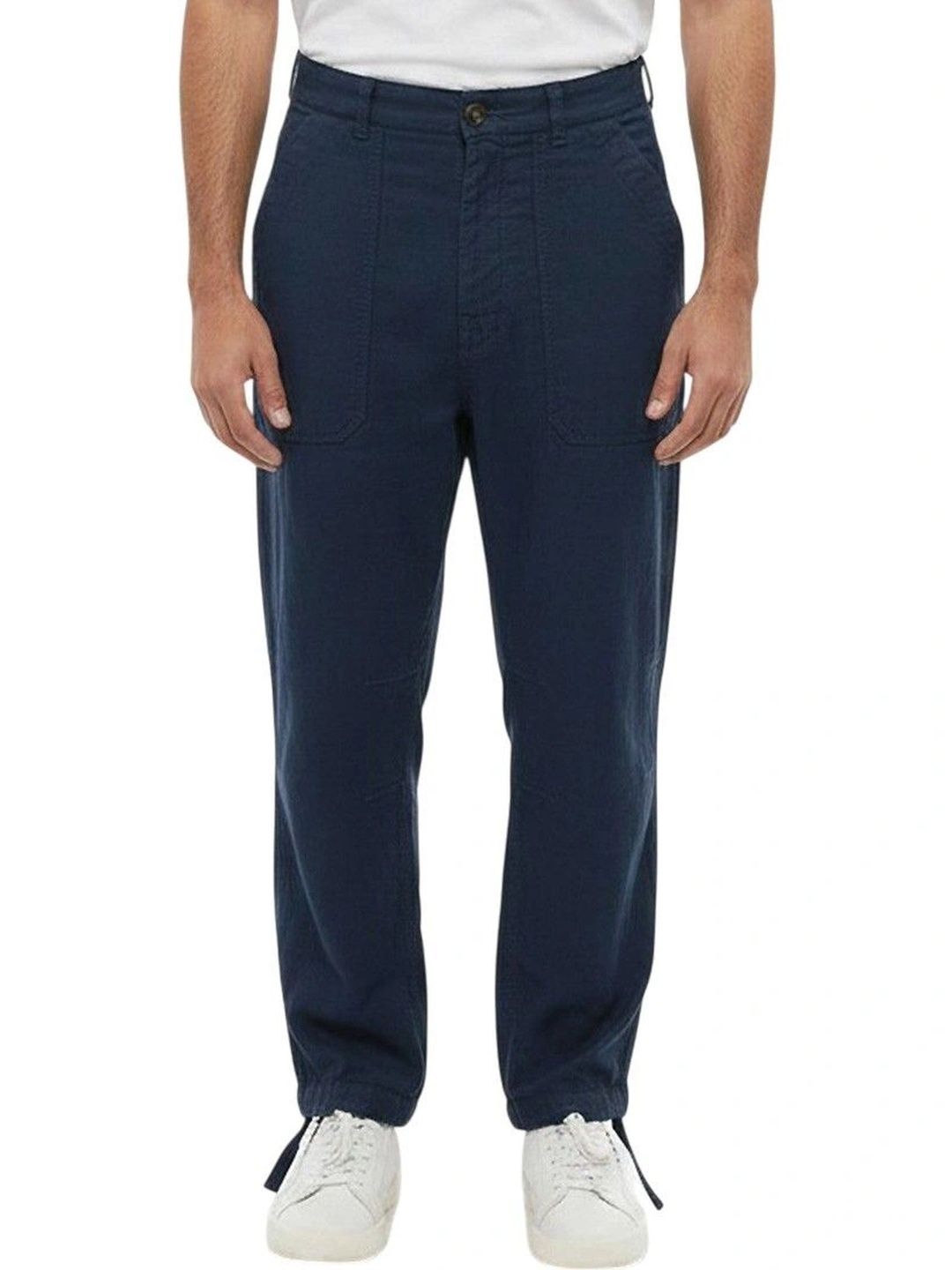 Brunello Cucinelli Men Straight Fit Zip Trousers-picture-11