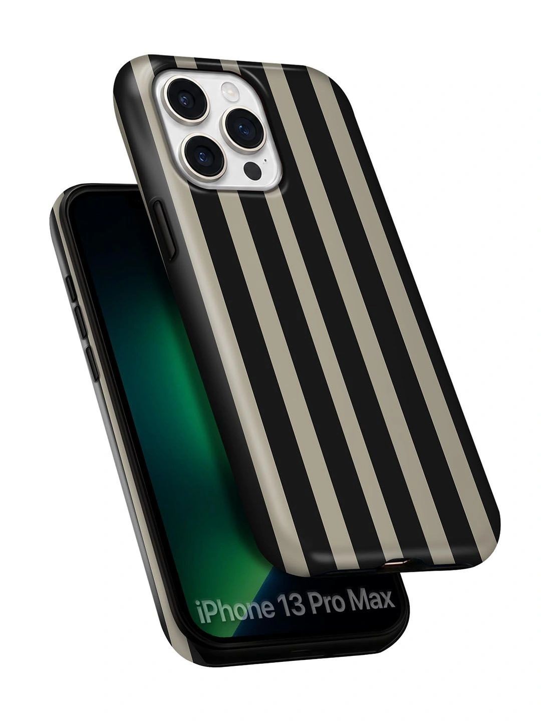 QRIOH Geometric Printed iPhone 13 Pro Max Back Case Mobile Accessories-picture-14