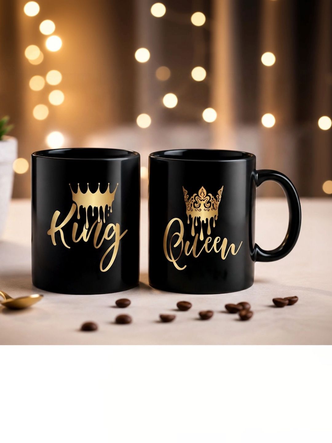 PrintingWorld Black Text or Slogans Printed Ceramic Glossy Mugs Set of Cups and Mugs-image-49