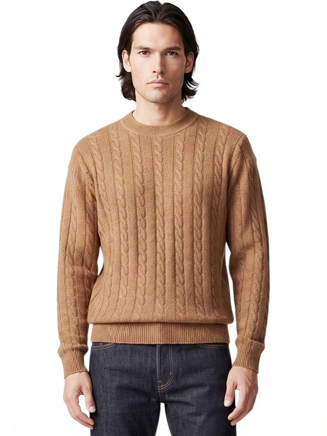 Woolrich Men Cable Knit Woollen Pullover-picture-18