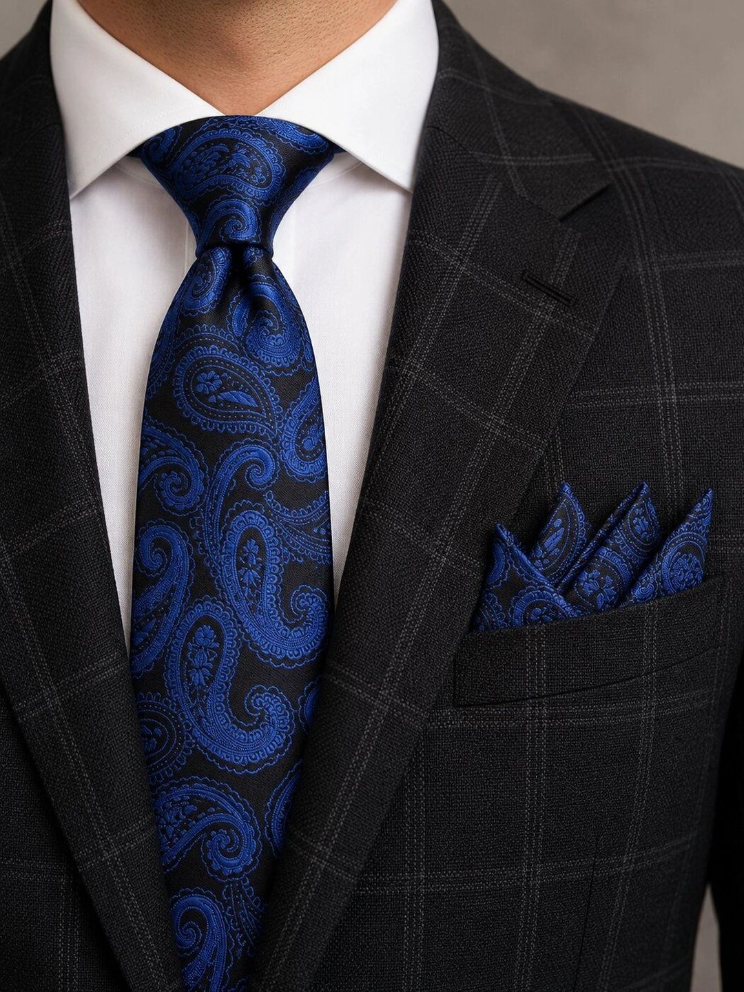 Cazzano Men Printed Broad Tie-picture-34