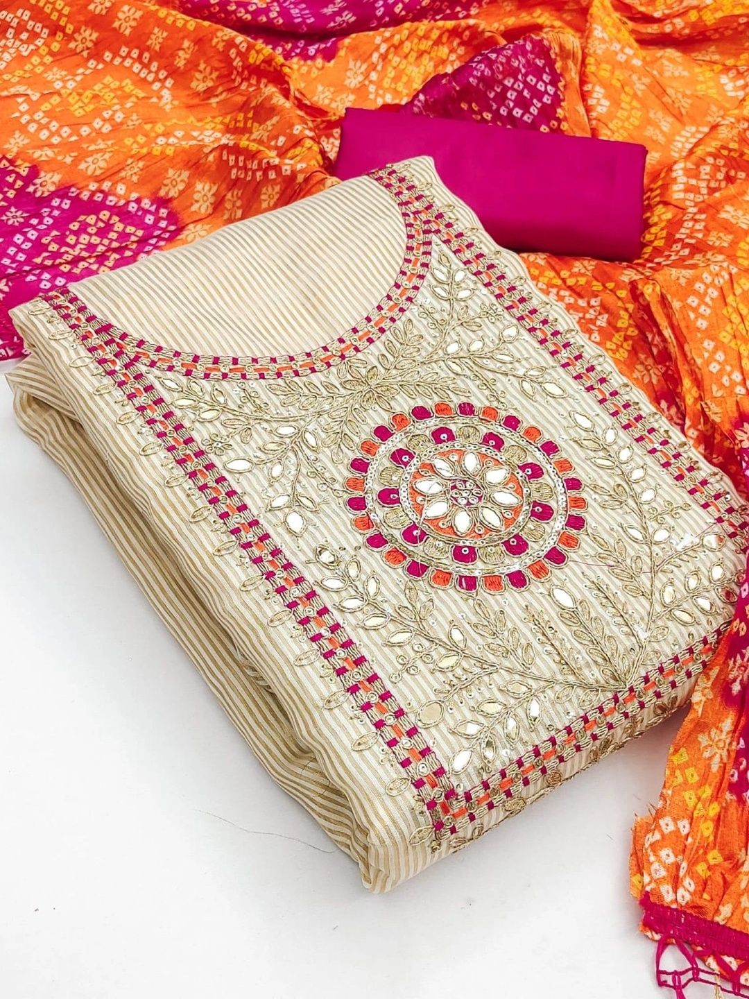 Moda Rapido Embroidered Unstitched Dress Material-image-25