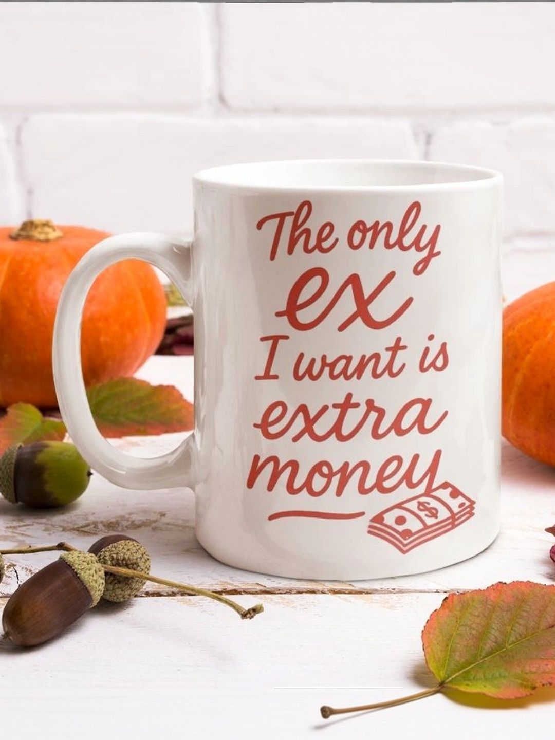 TAJNAN White Text or Slogans Printed Ceramic Glossy Mugs Set of Cups and Mugs-picture-9