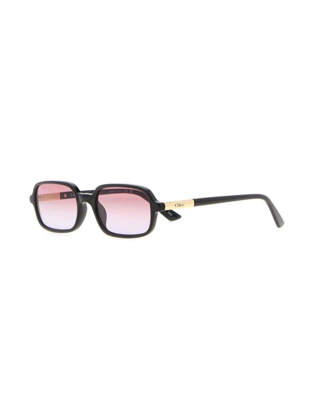Chloe Women Red Lens & Black Rectangle Sunglasses with-image-31