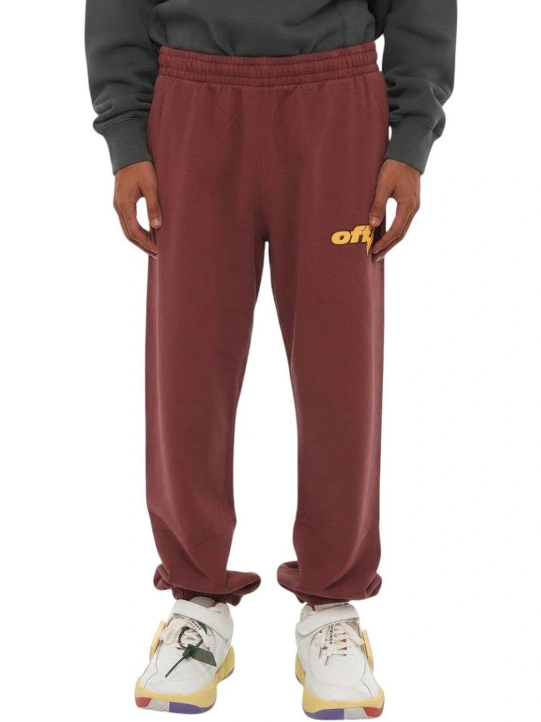 Off-White Men Relaxed Fit Graphic Print Training Joggers-picture-50