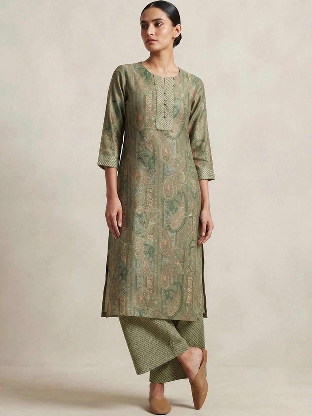 gokurtis Paisley Printed Handloom Kurti-picture-12