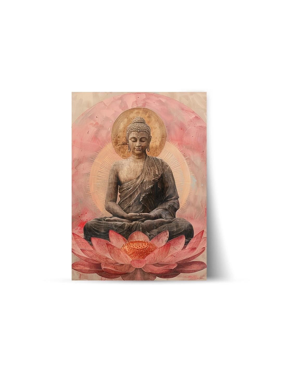 ARTOLIC Pink & Beige Religious Wall Paintings-image-24