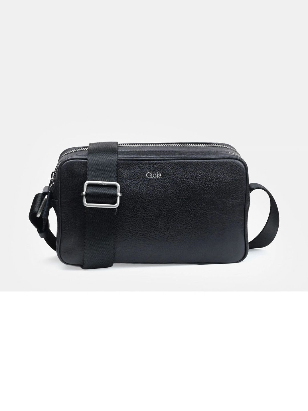 GIOIA Textured Leather Sling Bag-image-3