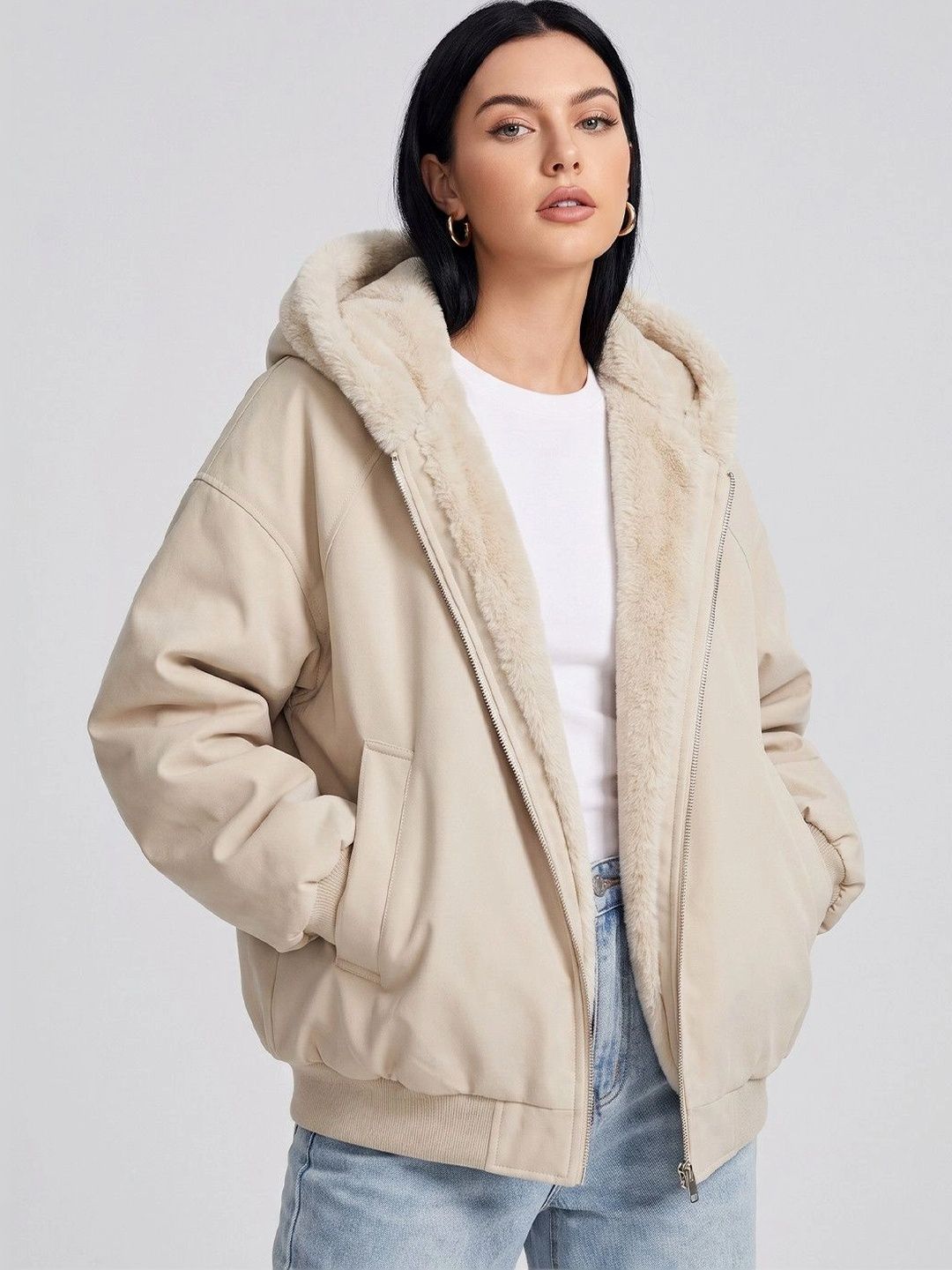 Suo Women Insulator Bomber Jacket-picture-10