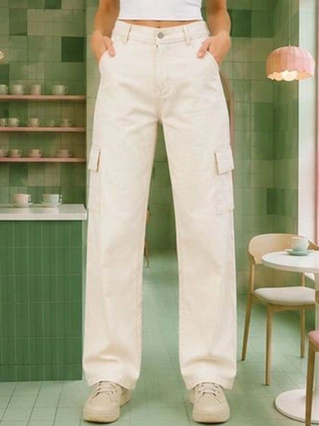 Metronaut Women Classic Cargos Trousers-picture-18