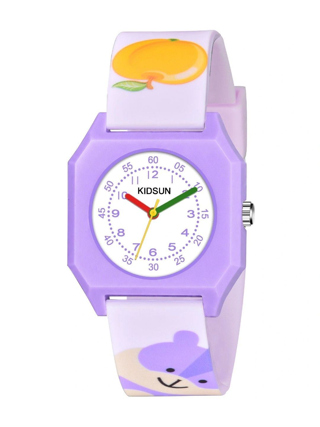 KIDSUN Girls Printed Dial & Straps Analogue Multi Function Watch WB01_PURPLE_PURPLE-picture-58