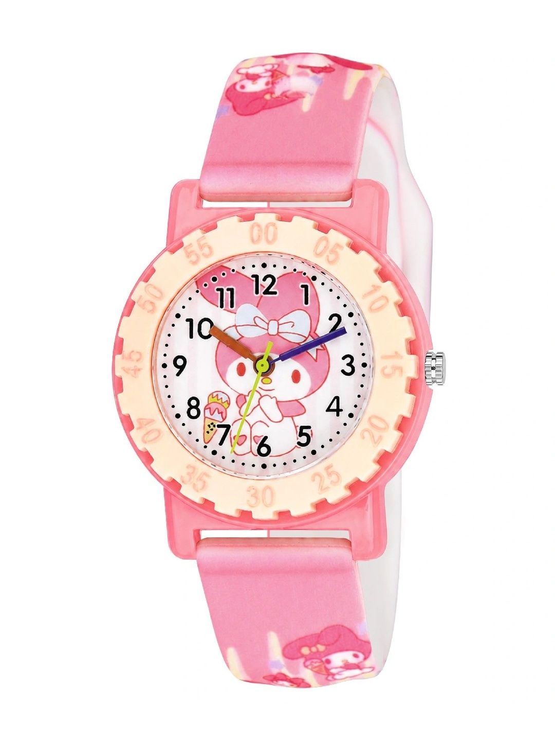KIDSUN Girls Printed Dial & Straps Analogue Multi Function Watch WB03_PINK_PINK-picture-13