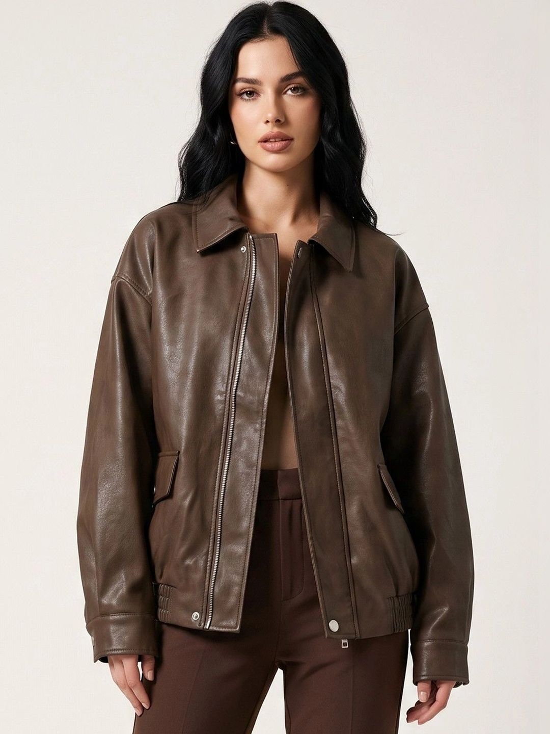 Suo Women Bomber Jacket-picture-10