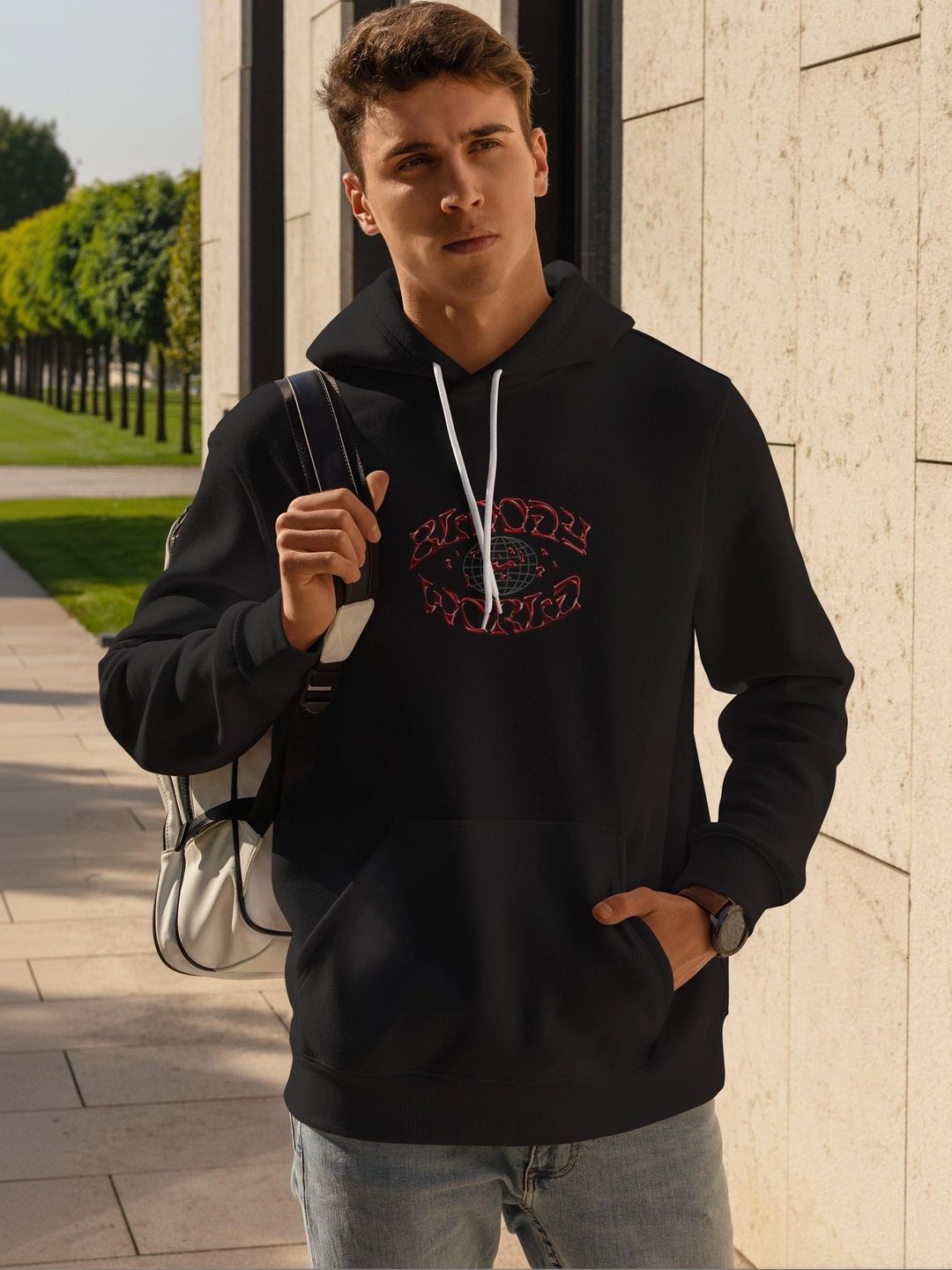 MERCHX Unisex Printed Hooded Sweatshirt-picture-10