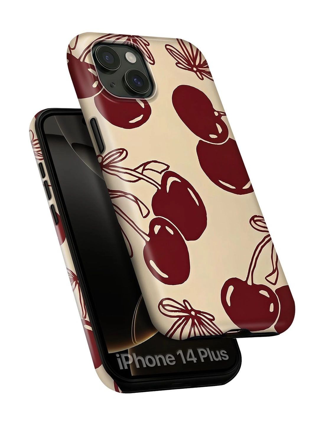 QRIOH Conversational Printed iPhone 14 Plus Back Case Mobile Accessories-picture-27