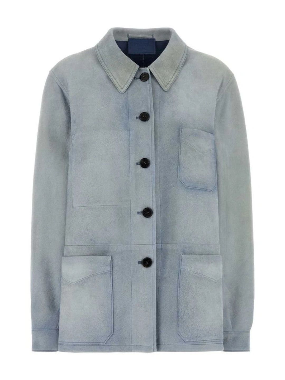 Prada Women Suede Open Front Jacket-picture-28