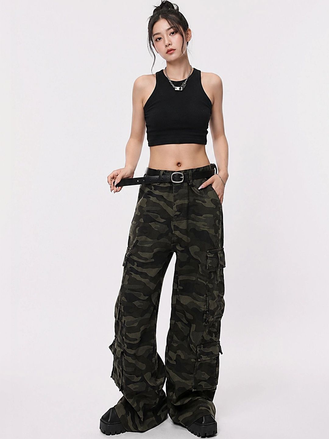 LULU & SKY Women High-Rise Trousers-picture-15