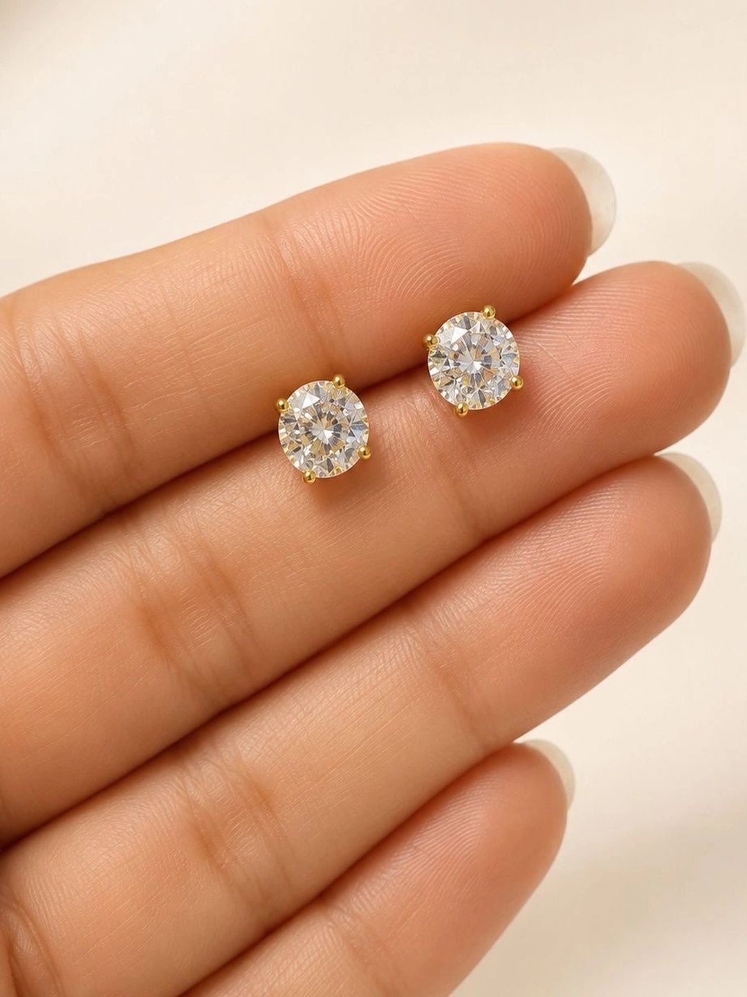 Shrim jewels Circular Studs Earrings-picture-19