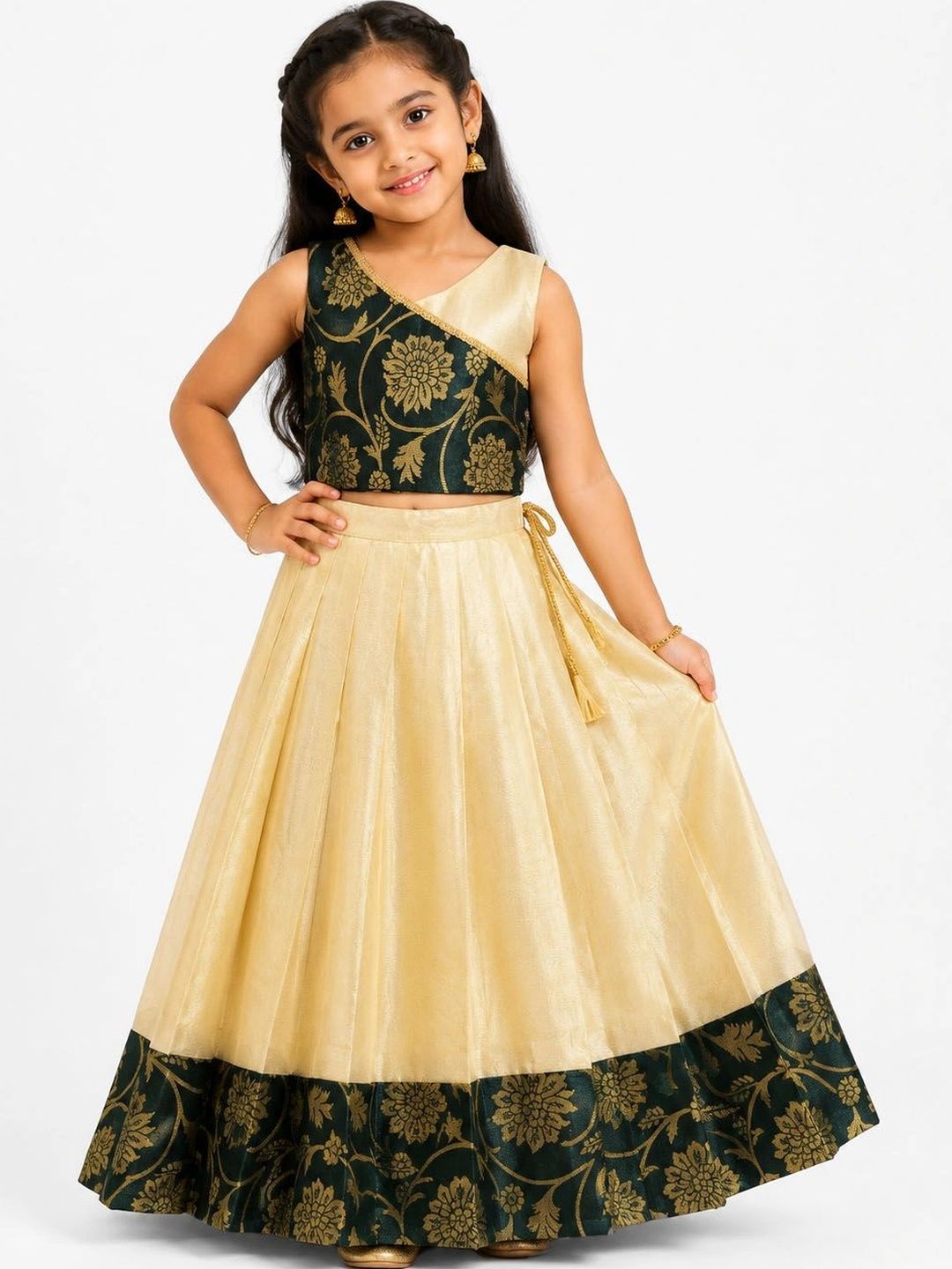 Minipattu Girls Ready to Wear Lehenga &-picture-33