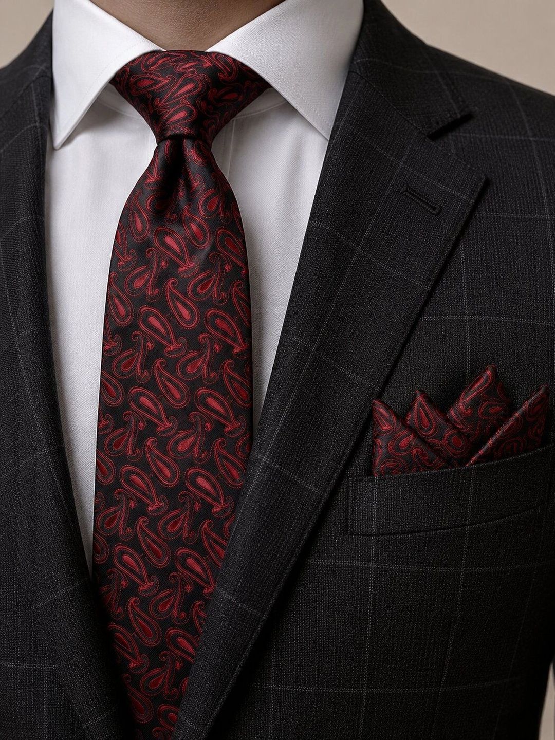 Cazzano Men Printed Broad Tie-picture-52
