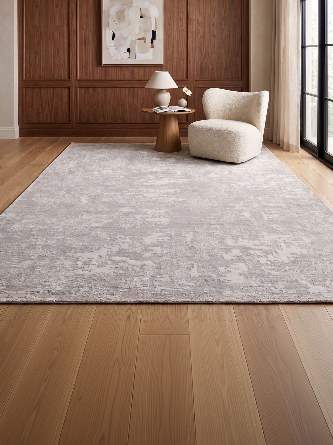 asterlane off white abstract polyester carpet