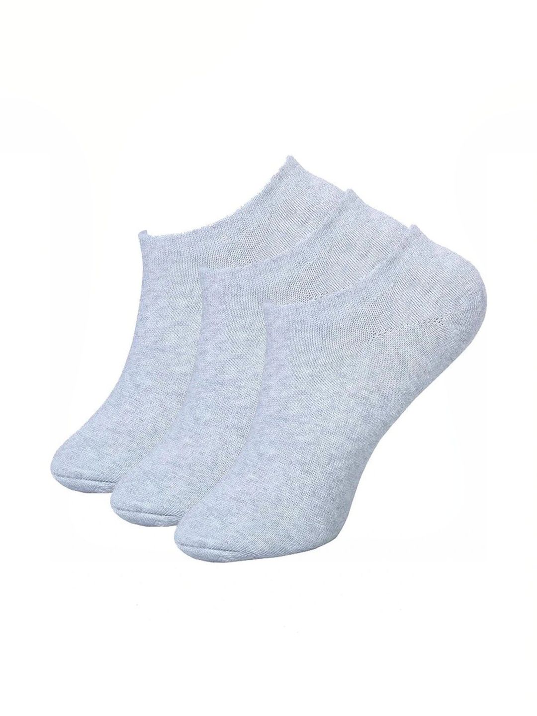 Uptakers Unisex Pack of 3 Cotton Shoe Liners Socks-picture-34