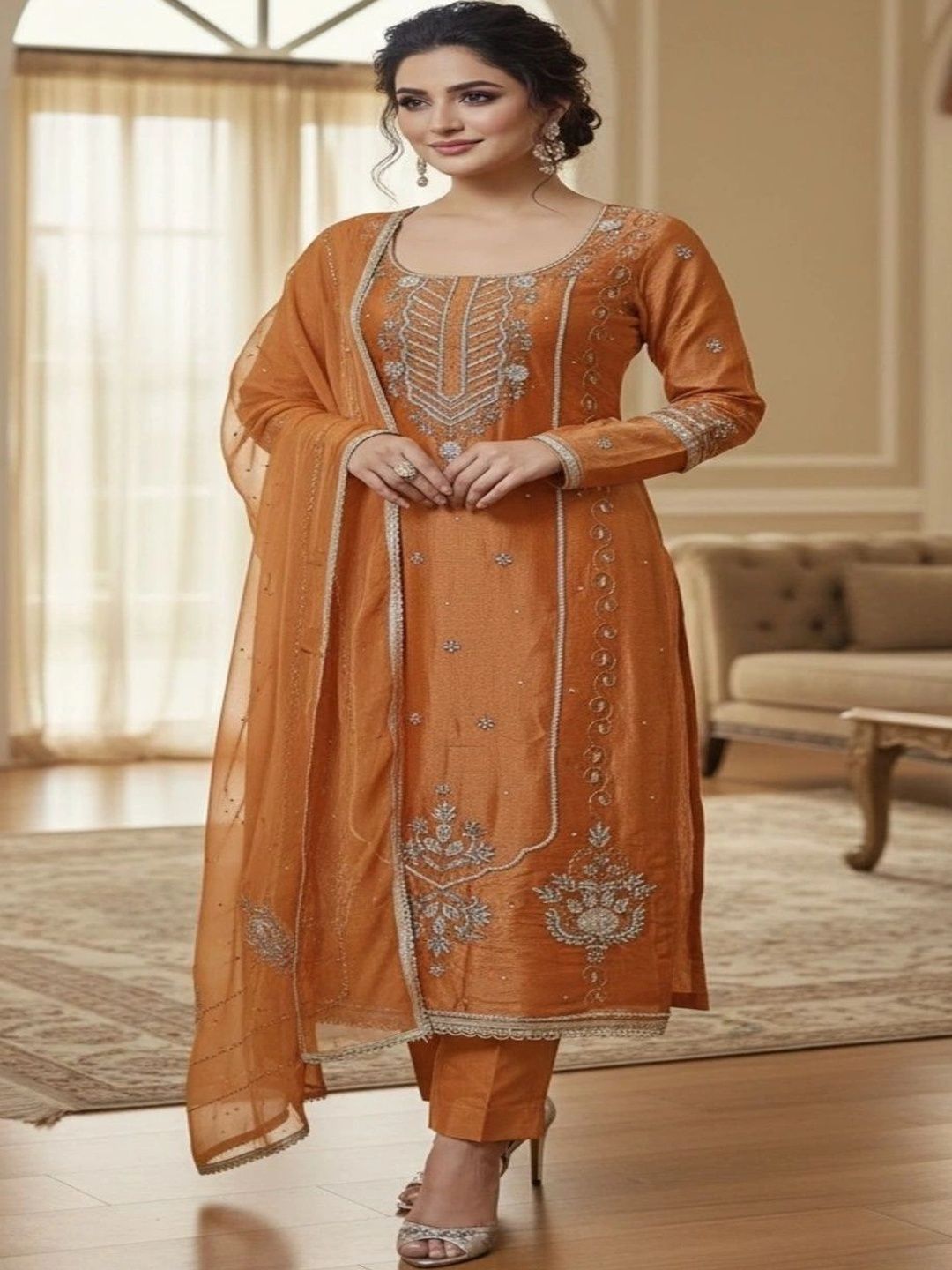 LEBBISKA Unstitched Dress Material-picture-3