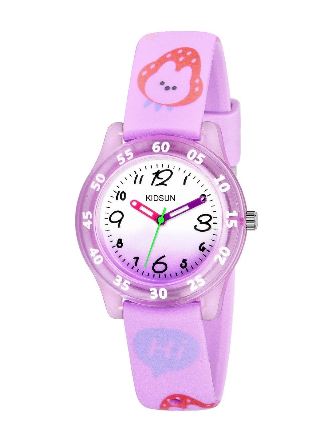 KIDSUN Girls Dial & Straps Analogue Multi Function Watch WB02_PURPLE_PURPLE-picture-21
